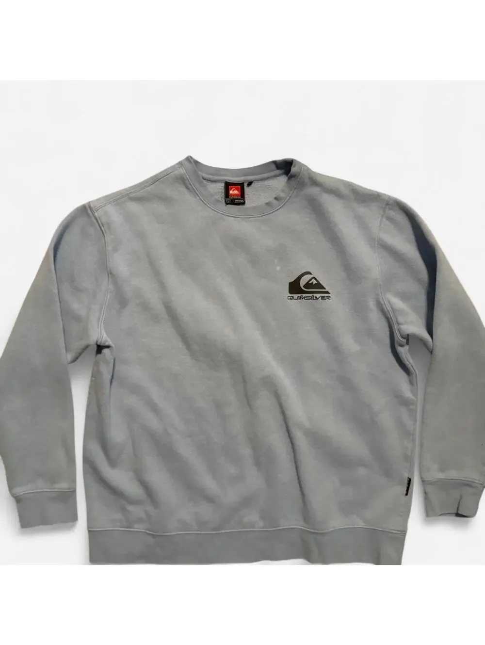 Quiksilver blue crewneck sweatshirt